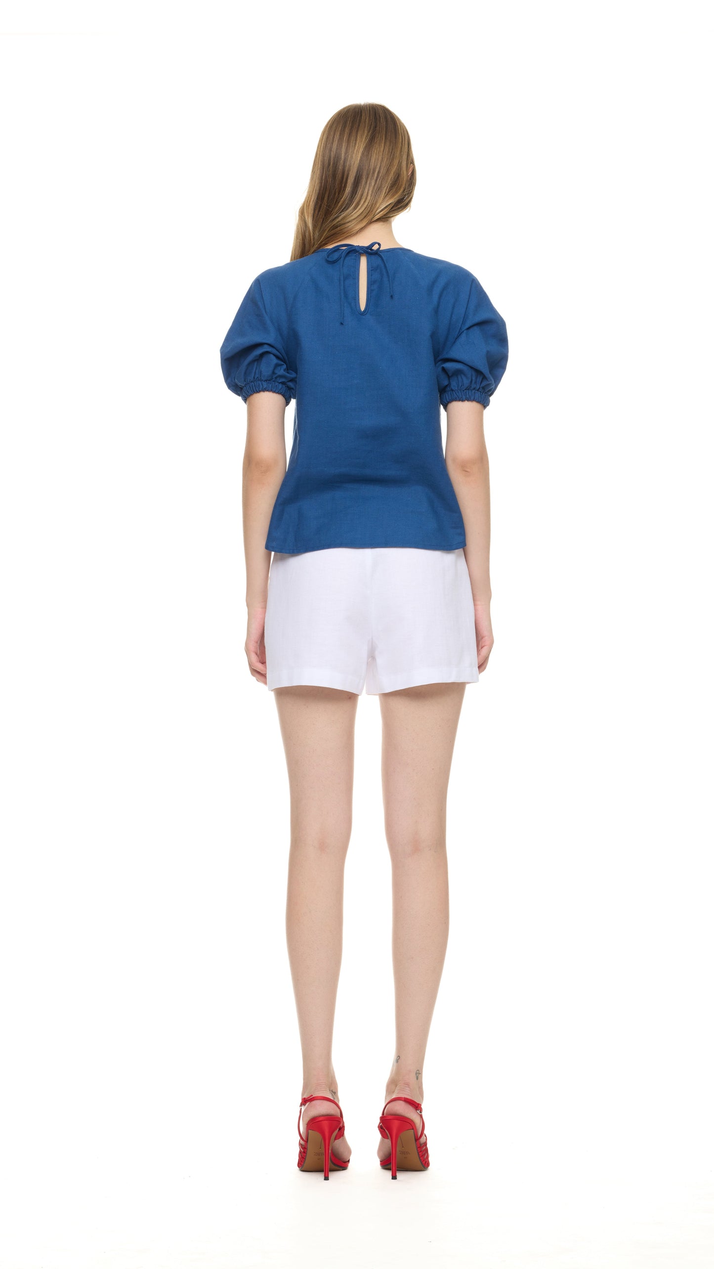 Blus BILLIE Mürekkep Mavisi