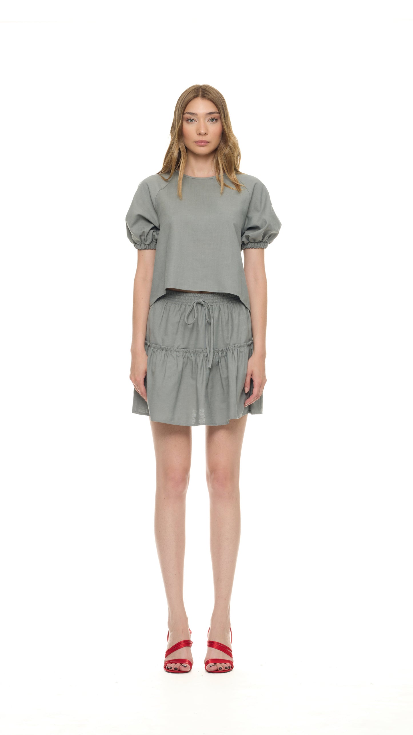 Blus BILLIE Olive Green
