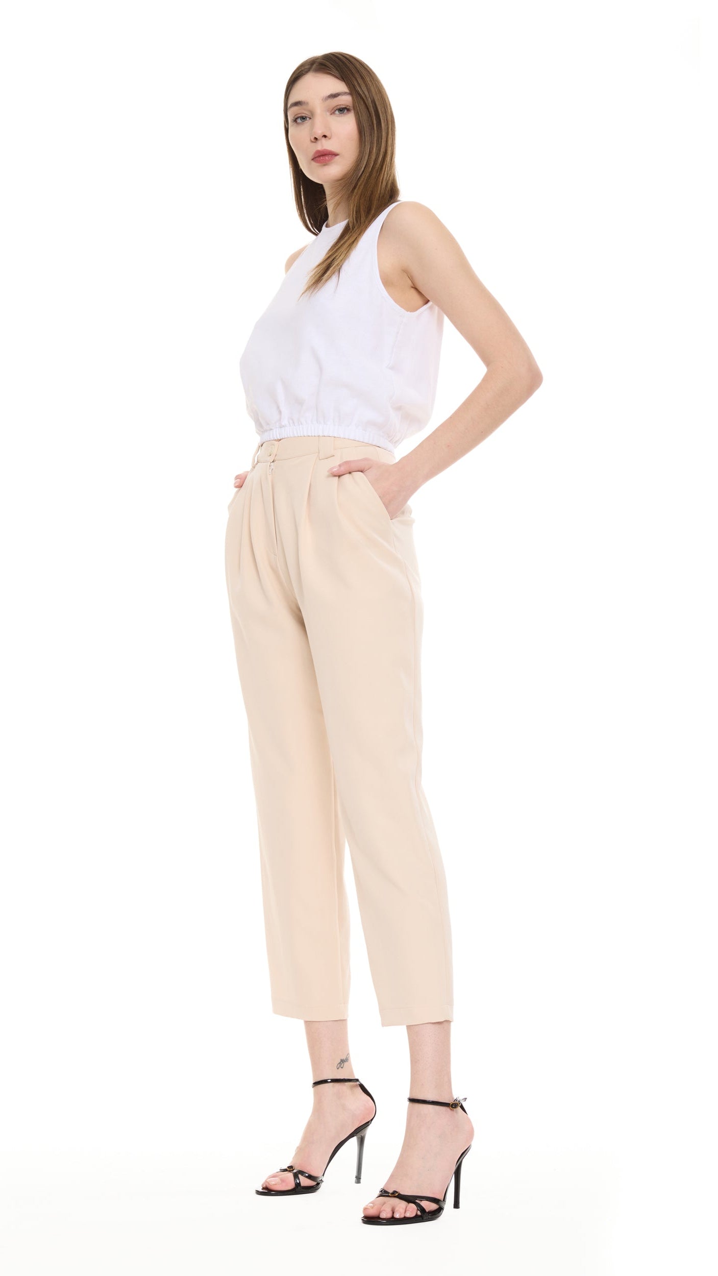 Pantolon PIPPA creme