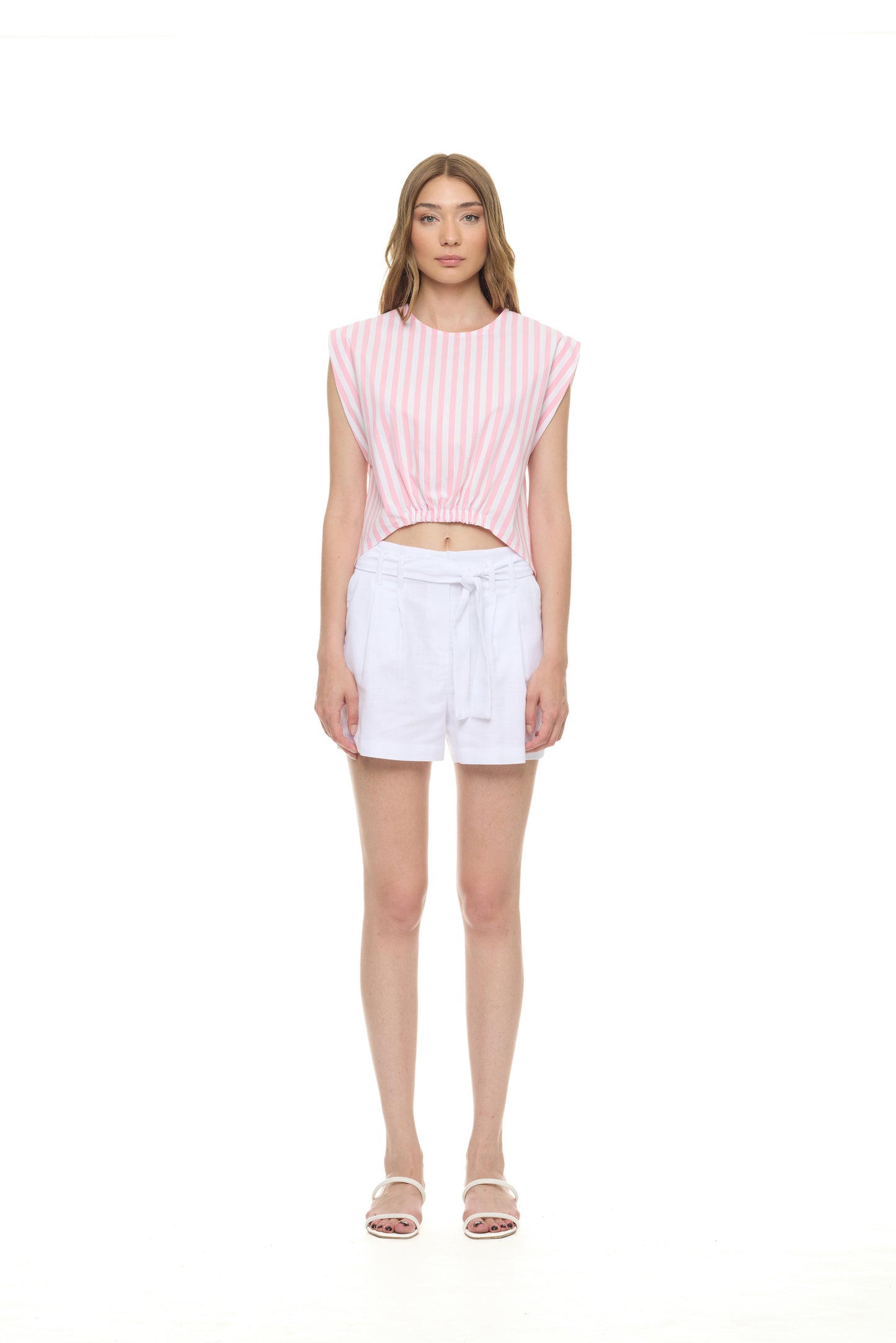 Top JOLINE Pink stripe