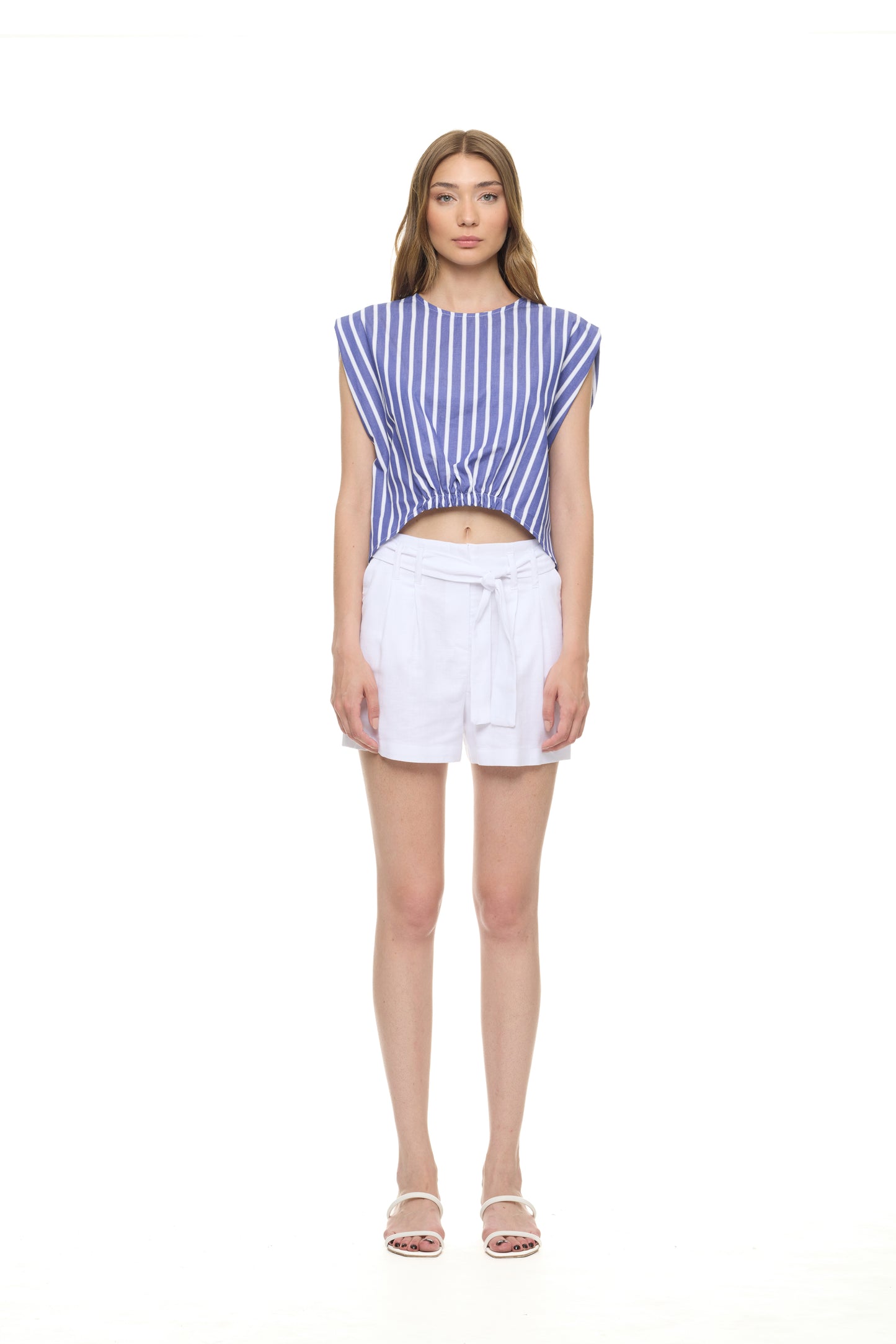 Top JOLINE Blue stripe